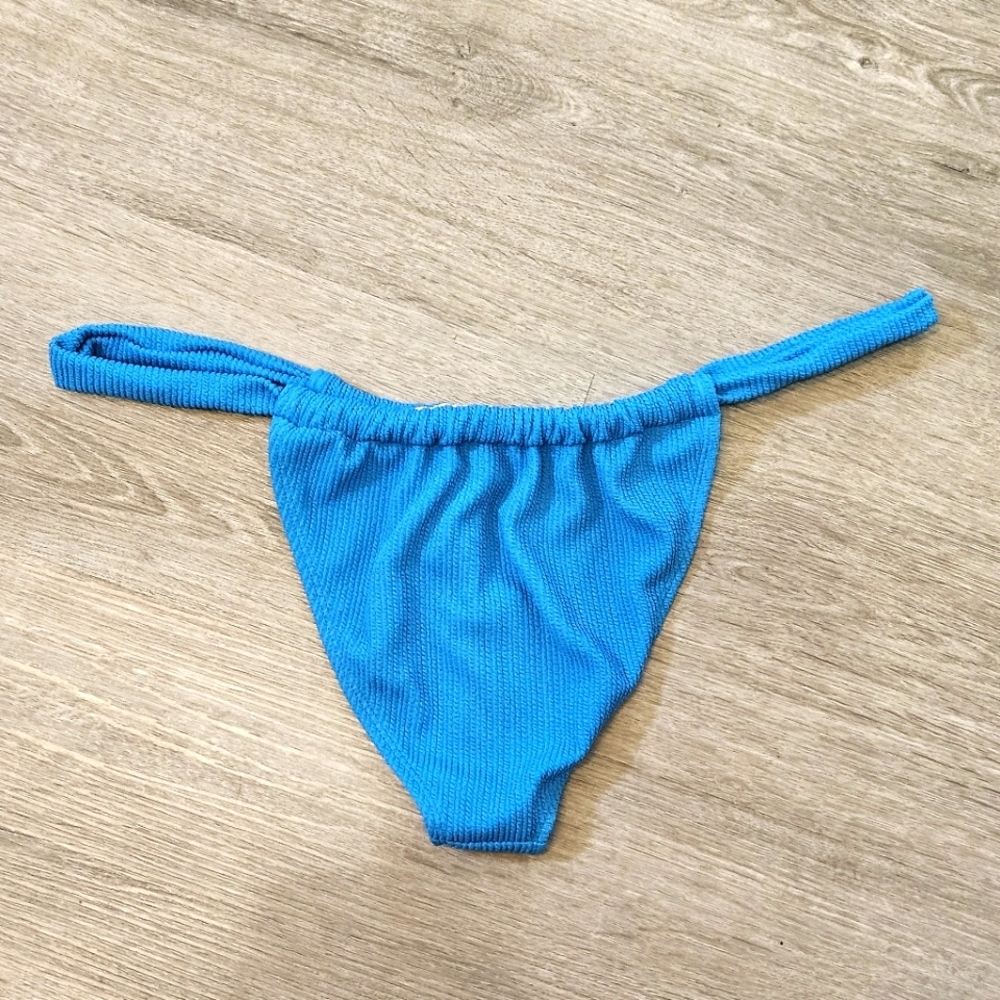 Cotton On Body Vibrant Blue Brazilian Bikini Bottom Size XL